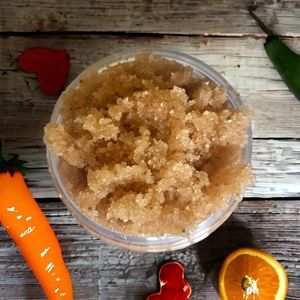 Orchid & Vine Sugar Scrub Sweet Orange & Chili Pepper Luxury Body Exfoliation